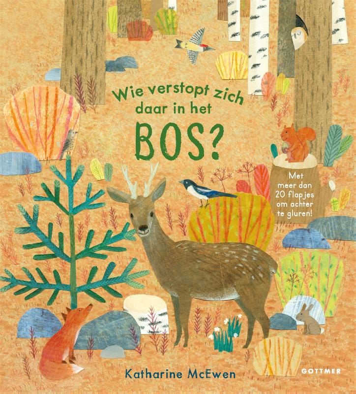 Wie verstopt zich daar in het bos?
