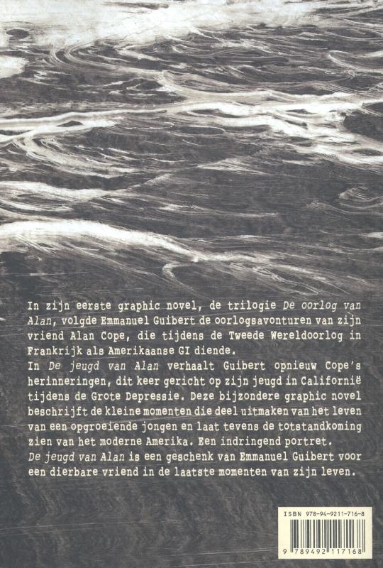 De jeugd van Alan achterkant