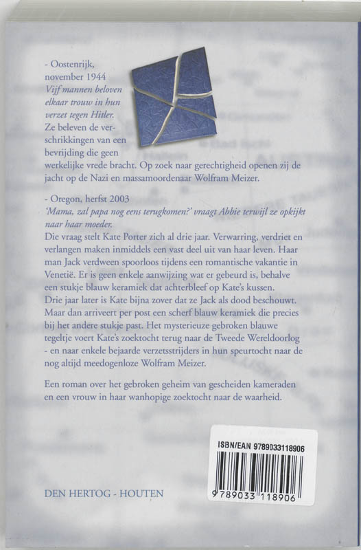 Gebroken Blauw achterkant