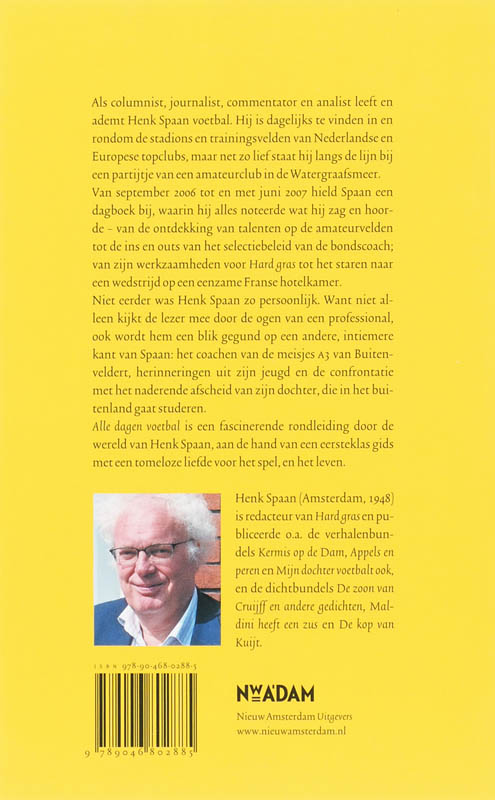 Alle Dagen Voetbal achterkant