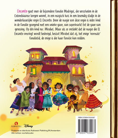 Encanto / Gouden Disney Verhaal achterkant