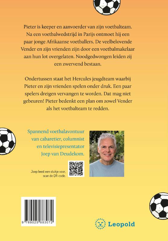 De zwervende spits achterkant