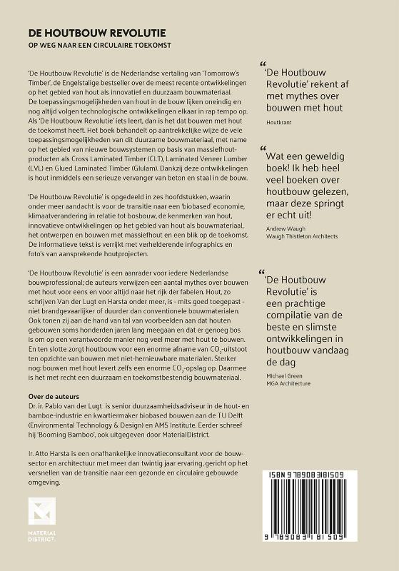 De Houtbouw Revolutie - MaterialDistrict achterkant