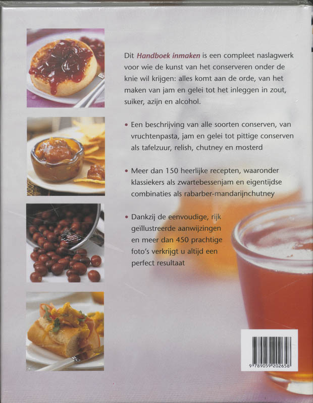 Handboek Inmaken achterkant
