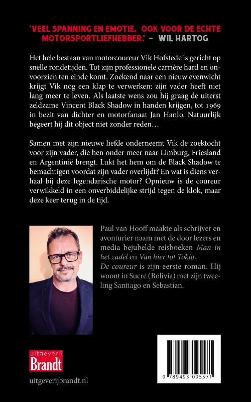 De coureur achterkant