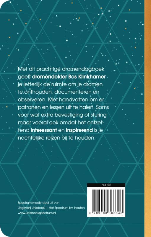 Droomdagboek achterkant