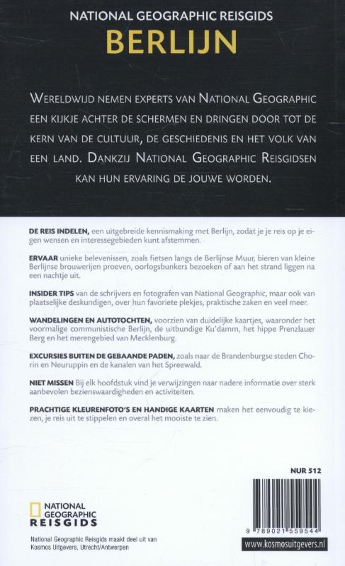 National Geographic Reisgids - National Geographic reisgids Berlijn achterkant