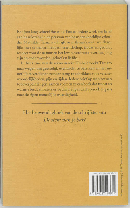 Lieve Mathilda achterkant