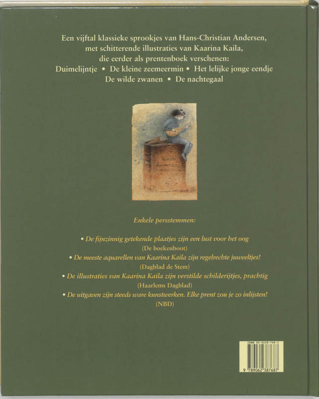 Vijf Sprookjes achterkant