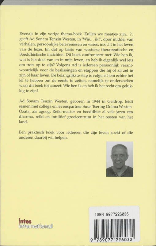 Wie ? .... ik ? achterkant