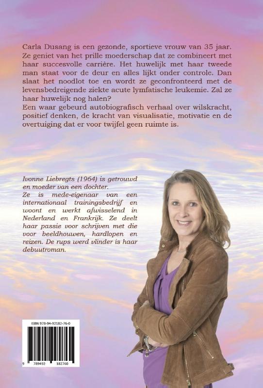 De Rups werd Vlinder achterkant