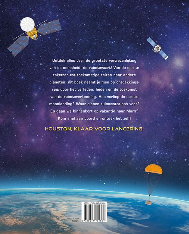 Op ontdekking door de ruimte (Lonely planet junior) achterkant