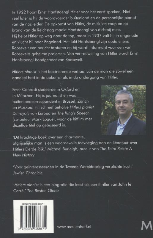 Hitlers pianist achterkant