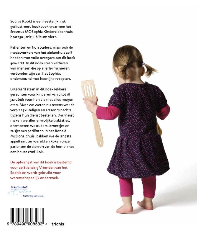 Sophia kookt achterkant