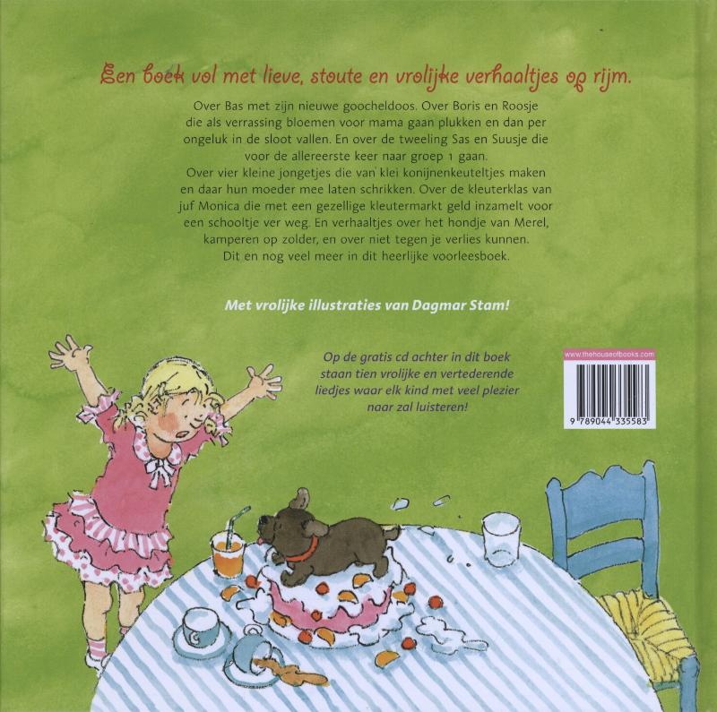 Lieve liedjes & verhaaltjes voor peuters en kleuters achterkant