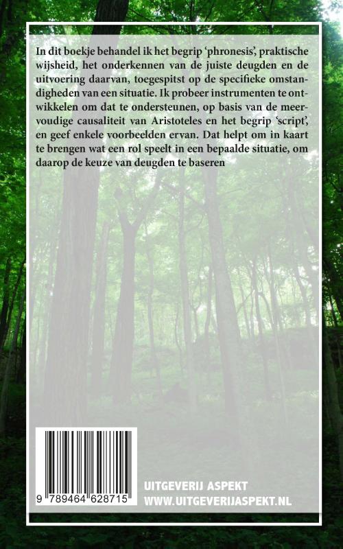 Wegen van Wijsheid achterkant