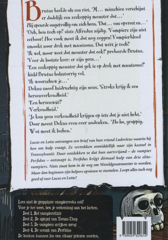 De wraak van Perfidus achterkant