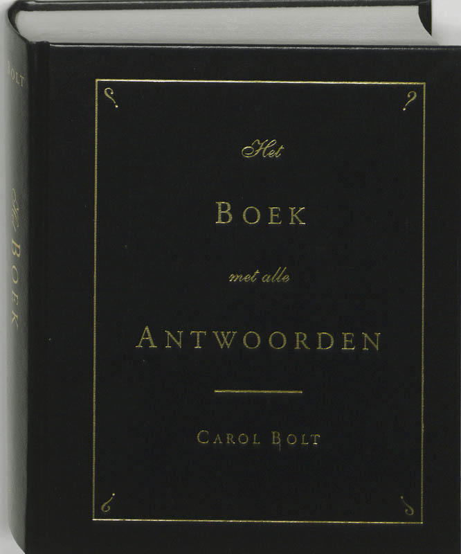 Het boek met alle antwoorden 