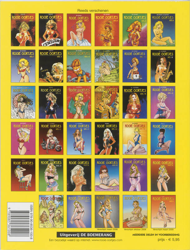 Rooie Oortjes / 34 / Rooie oortjes / 34 achterkant