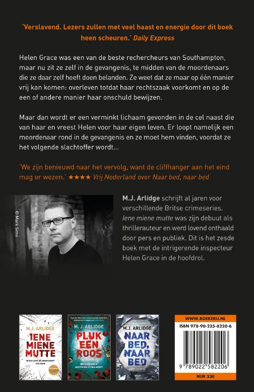 Wie niet weg is / Helen Grace / 6 achterkant