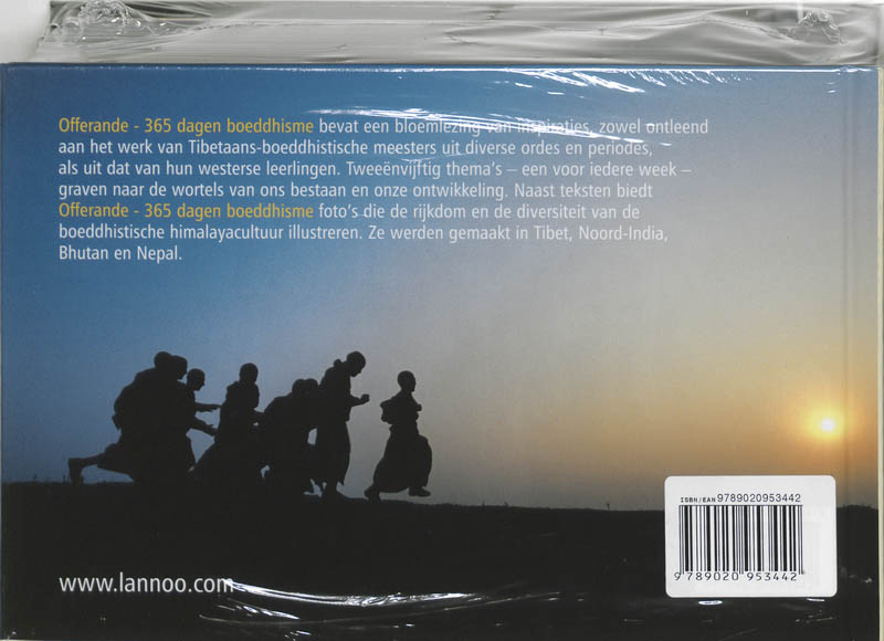 Offerande 365 Dagen  Boeddhisme achterkant