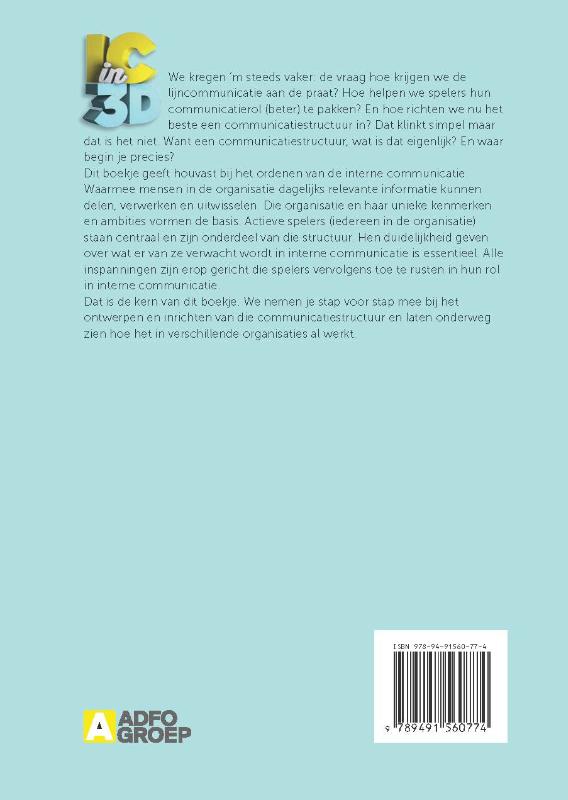 Hoe krijgen we IC aan de praat? achterkant