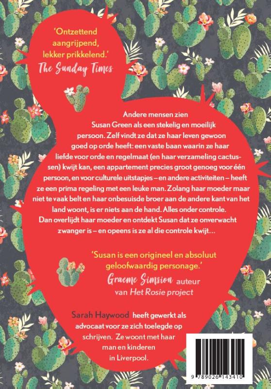 De cactus achterkant