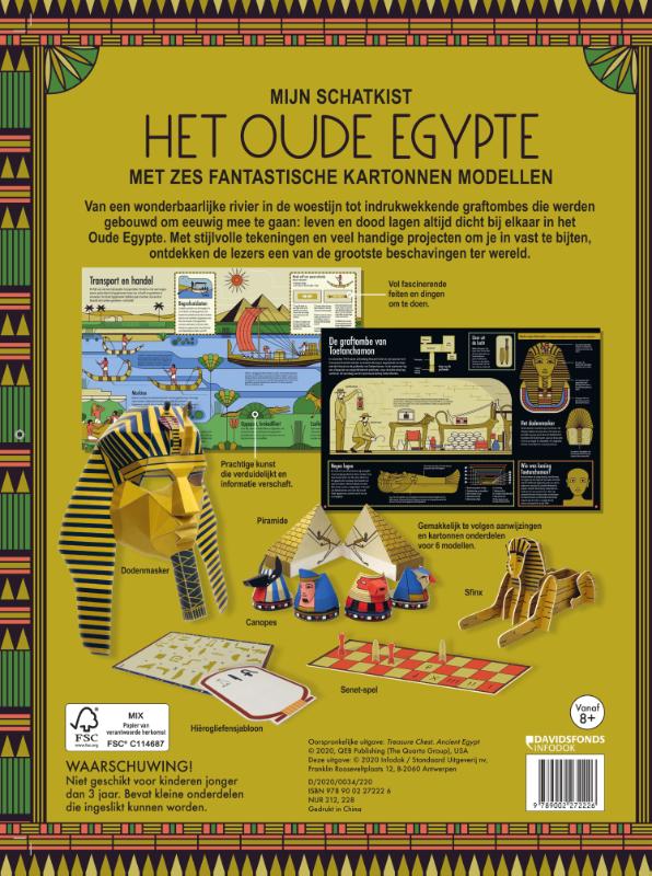 Mijn schatkist:. Het Oude Egypte achterkant
