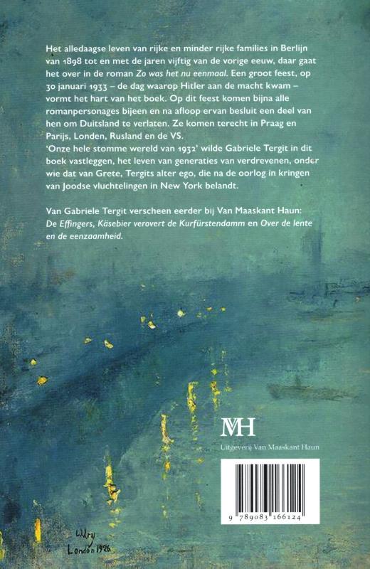 Zo was het nu eenmaal achterkant