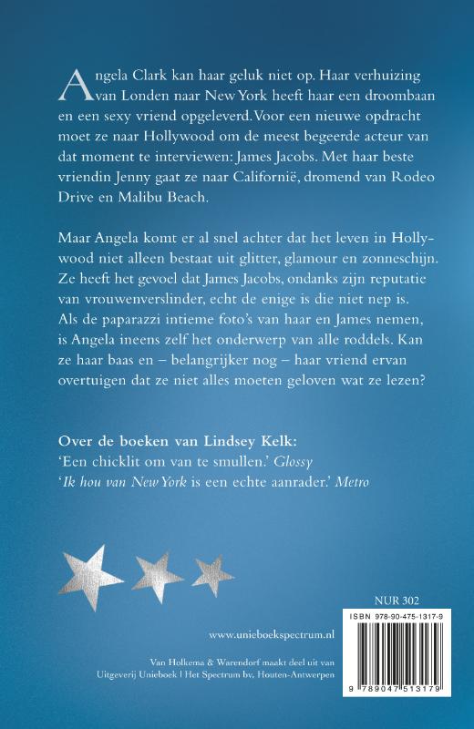 Ik hou van Hollywood - Lindsey Kelk achterkant