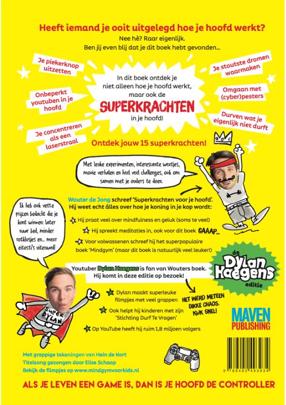 Superkrachten voor je hoofd / Superkrachten voor je hoofd achterkant