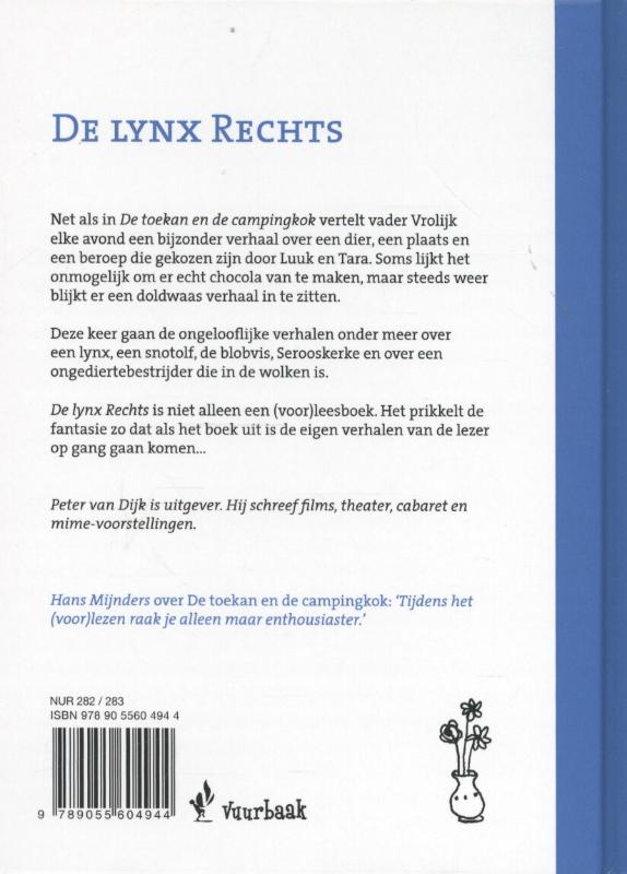 De lynx rechts achterkant