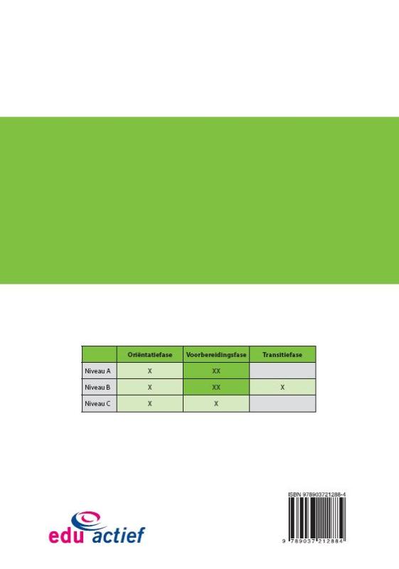 Praktische sectororiëntatie / Dienstverlening en zorg / StruX achterkant