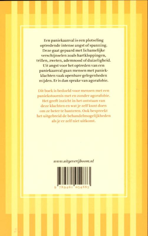 Paniek! / Zorgen voor jezelf achterkant