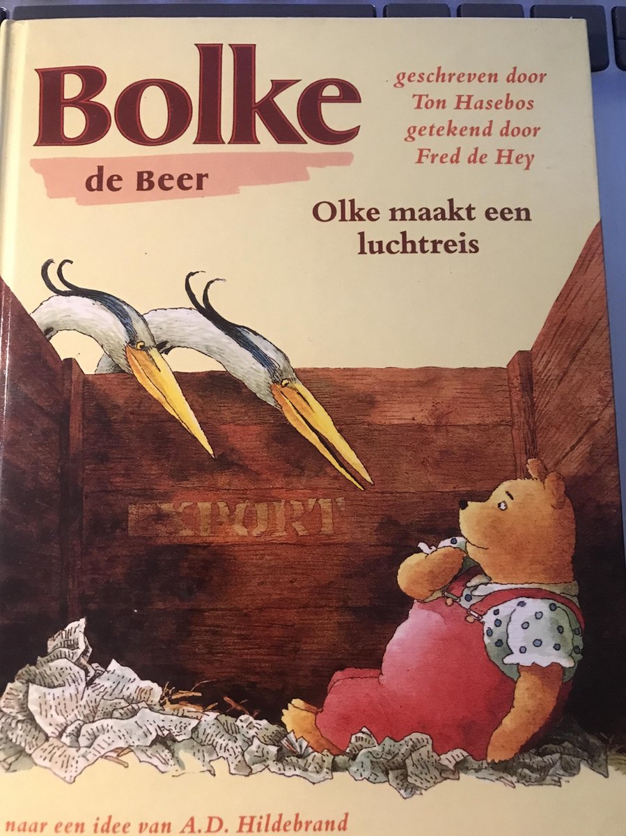 Olke maakt een luchtreis