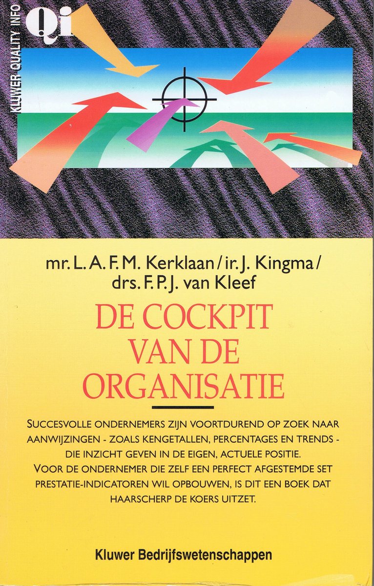 De cockpit van de organisatie / Kluwer quality info