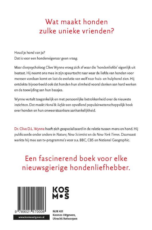 Hond & liefde achterkant