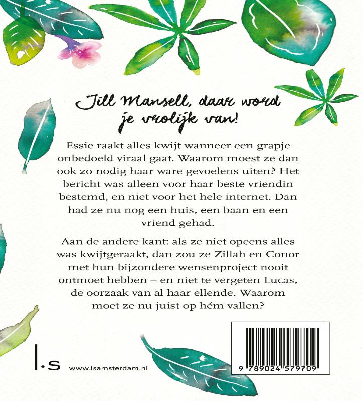 Stuur me een berichtje achterkant