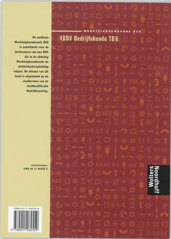 4BDV Bedrijfskunde 6 Theorieboek achterkant