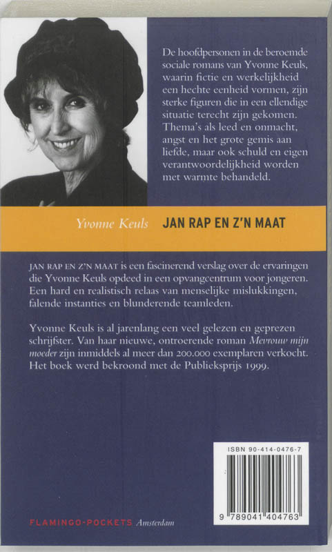 Jan Rap en z'n maat / Flamingo pocket achterkant