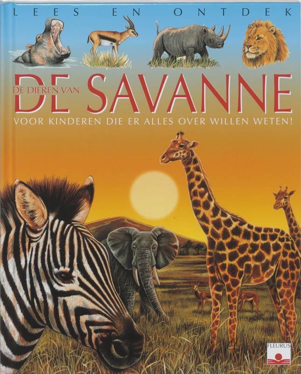 Lees En Ontdek Dieren Van De Savanne