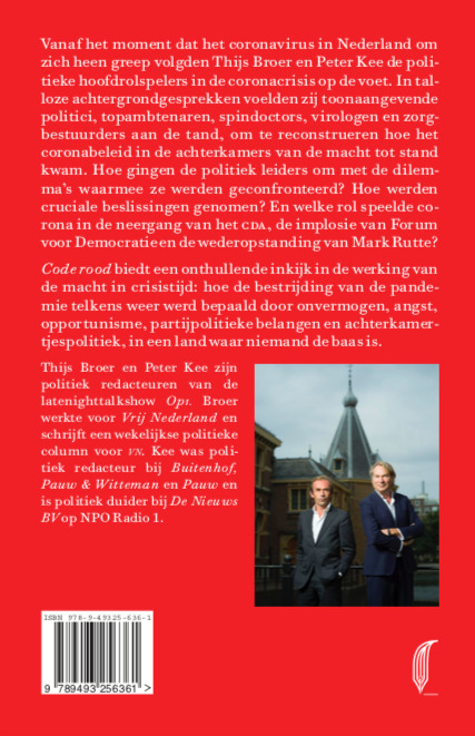 Code rood achterkant