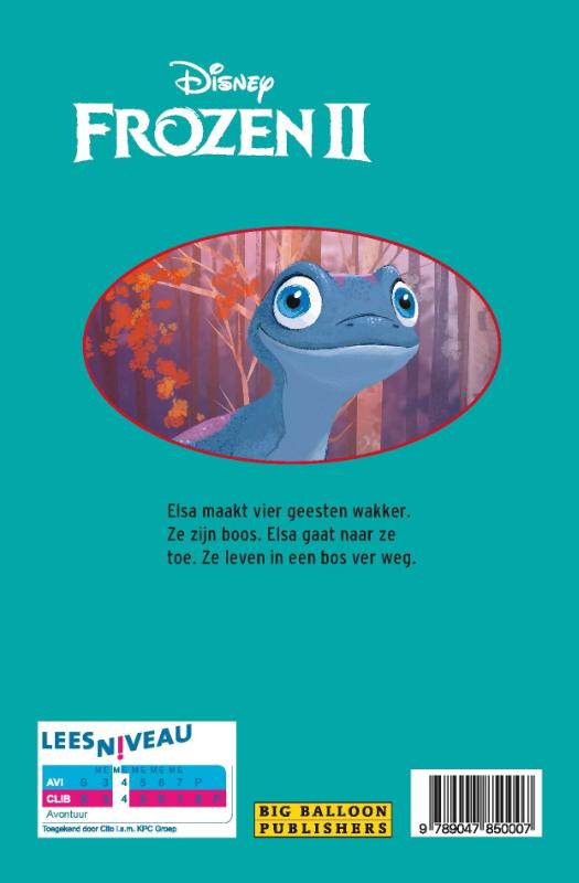 Ik leer lezen! - AVI - Disney Frozen 2 achterkant
