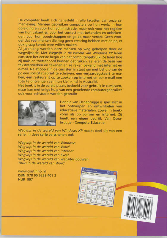 Wegwijs in de wereld van Windows Versie XP achterkant