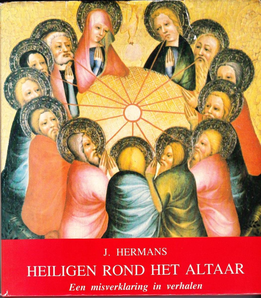 Heiligen rond het altaar