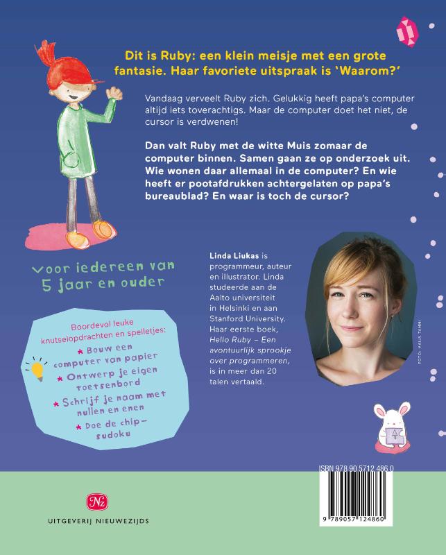 De grote reis door de computer / Hello Ruby achterkant