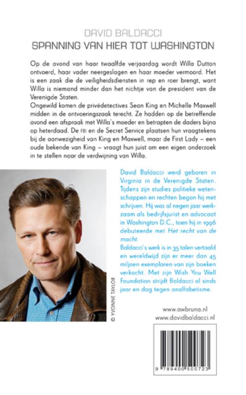 Familieverraad / King & Maxwell / 4 achterkant