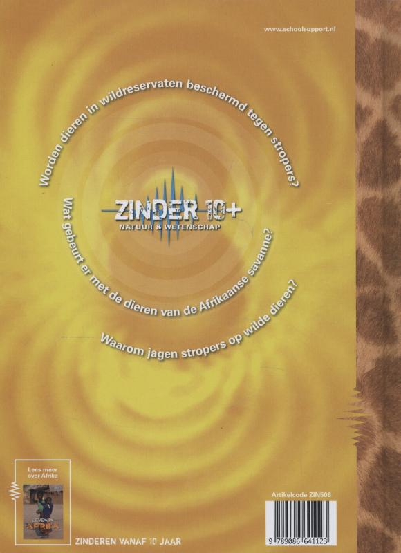 Zinder 10+ Natuur en wetenschap  -   Op heterdaad betrapt achterkant