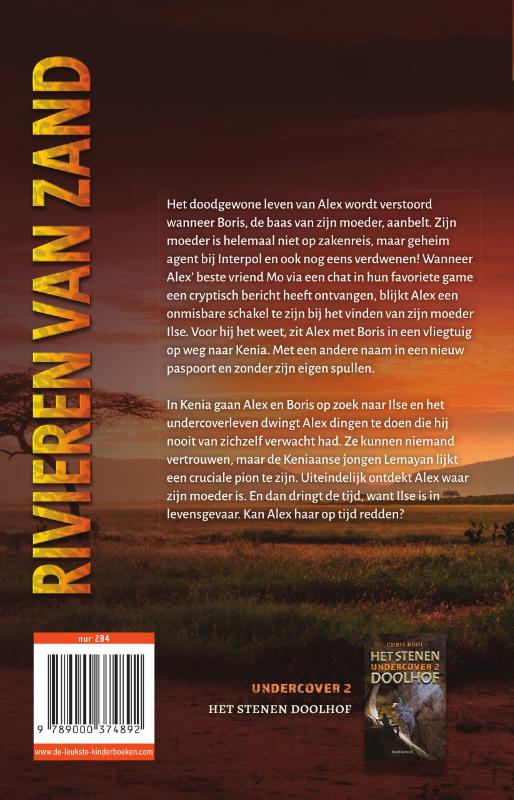 Rivieren van zand / Undercover achterkant