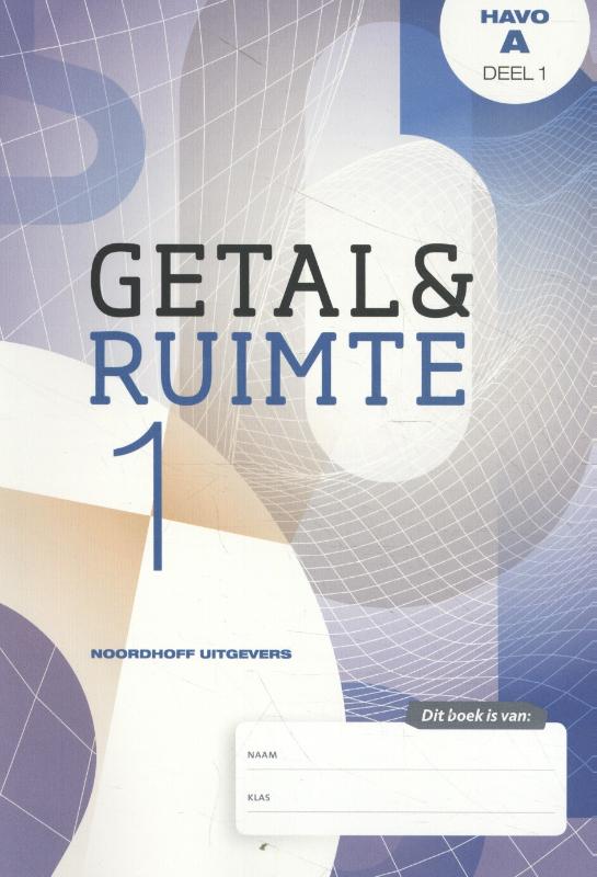Getal & Ruimte deel 1 havo A